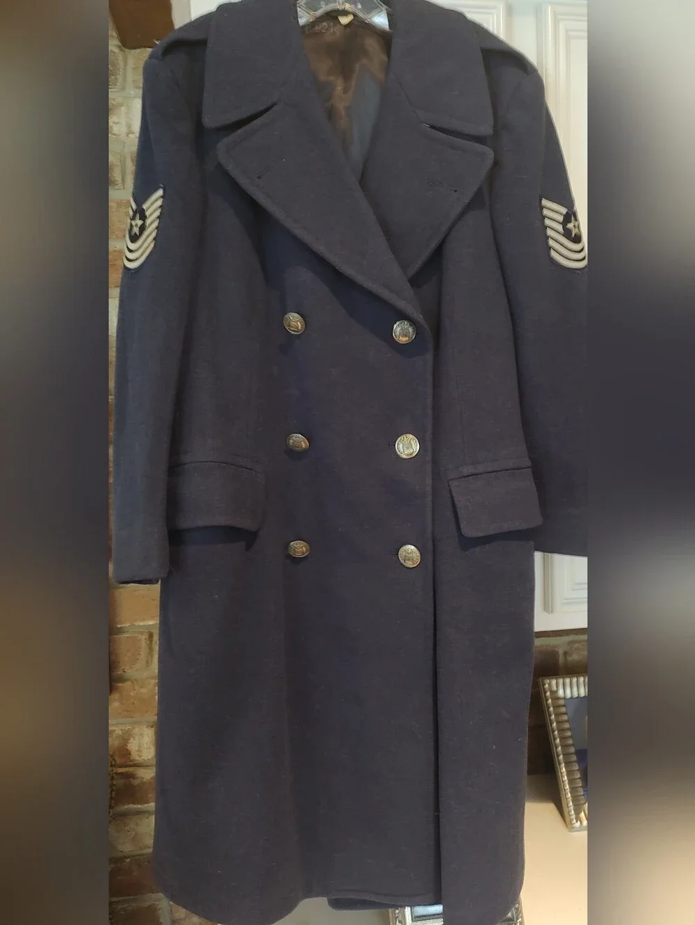 Vintage U.S. Air Force Blue Overcoat 39R RARE